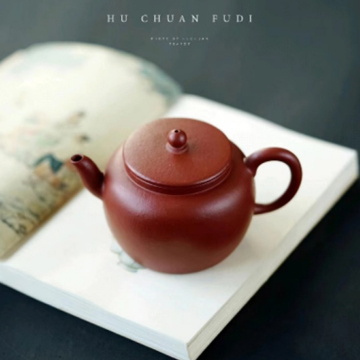 德壶堂老料朱泥润玉壶紫砂壶茶壶名师制作狂飙同款