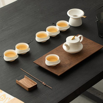 乘风破浪-羊脂玉瓷套组