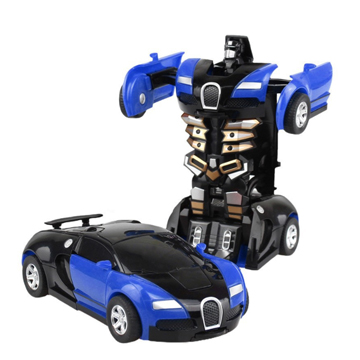 儿童变形玩具男孩碰撞变形汽车模型