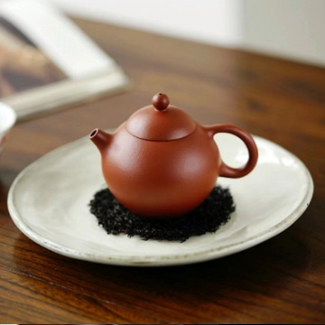 极品朱泥匏瓜壶紫砂壶茶壶名师制作狂飙同款