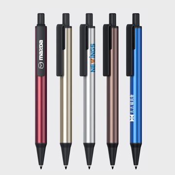 创意金属广告笔定制 办公文具按动笔商务圆珠笔logo刻字