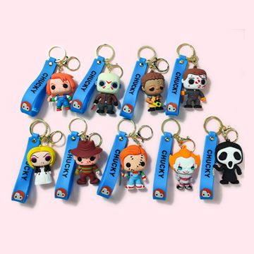 展会随手礼硅胶钥匙扣开模定制