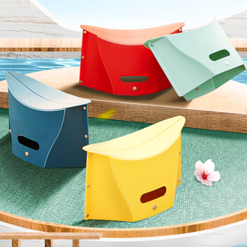 展会随手礼折叠凳子手提袋大面积定制广告