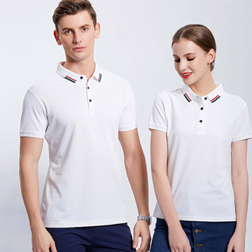 夏季纯棉polo工衣定制企业翻领广告文化衫定做logo工作服t恤印字