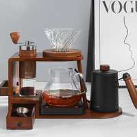 手冲咖啡壶套装咖啡器具收纳架