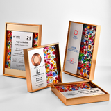 炫彩琉璃奖牌奖杯奖状